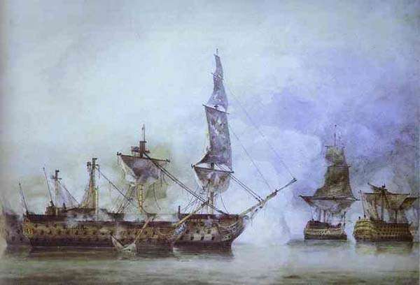 Batalla de Trafalgar - el Victory